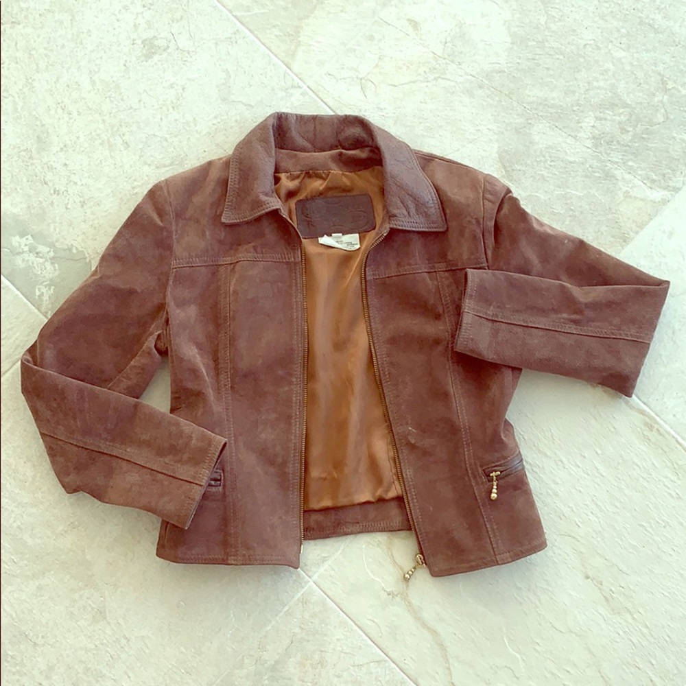 Brown Suede Jacket